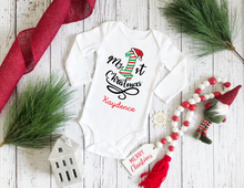 Load image into Gallery viewer, My 1st Christmas Long Sleeve Onesie
